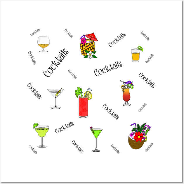 cocktails Wall Art by imphavok